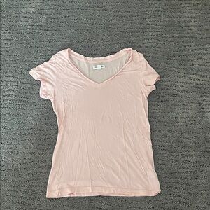 Nordstrom Light Pink Short Sleeve Tee